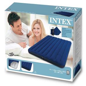 <span class=keywords><strong>INTEX</strong></span>-colchón inflable clásico con bomba de mano para acampada, 64765 - Product Image 4
