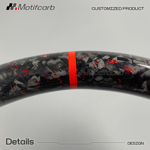 Volante Deportivo Personalizado de Fibra de Carbono Forjado Rojo para Toyota 86 GR 86 GT TRD Edición Especial Coupé 2016-2024 - Product Image 4