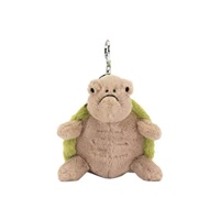 Nouveau porte-clés pendentif en peluche Tortue Timmy, jouet breloque de sac, cadeau fabriqué en Chine continentale pour les 5-7 ans