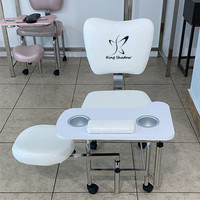 Table de manucure portable, équipement de salon de beauté, tables à ongles pas chères pour enfants, salon de spa