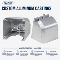 Boîtier de machine en alliage d'aluminium moulé sur mesure avec nervures de renforcement pour pièces d'équipement électrique industriel
