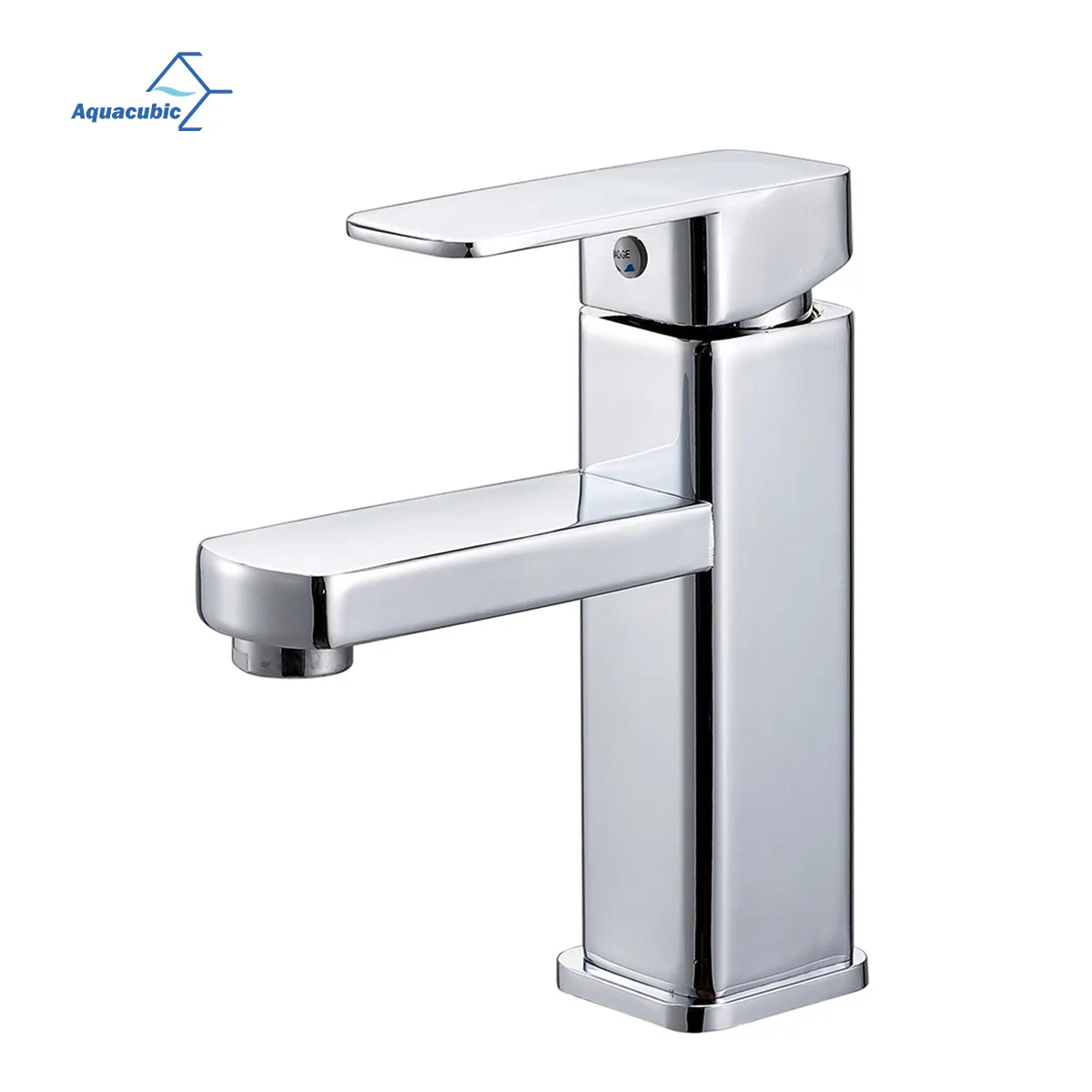 Aquacubic cUPC UPC Brass body Washroom Lavatory Single Handle Bathroom Basin Faucet