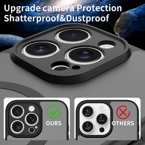 Cho Iphone 16 Pro Max Trường Hợp Máy Ảnh Bảo Vệ Da Cảm Giác Chống Sốc Từ Điện Thoại Di Động Trường Hợp Đối Với iPhone 17 Pro Max 14 15 16 - Product Image 4