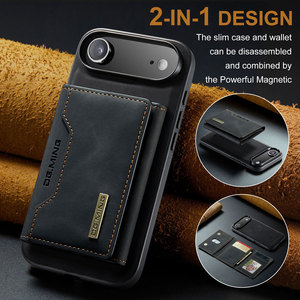 Per <span class=keywords><strong>Apple</strong></span> iPhone <span class=keywords><strong>Air</strong></span> iPhone17 17 Pro Max <span class=keywords><strong>Cover</strong></span> fabbrica DG. MING M2 custodia per telefono in pelle rimovibile magnetico antiurto - Product Image 3