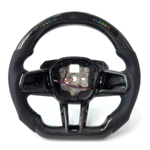 Volante Personalizado de Fibra de Carbono Inteligente LED, Compatible con M5 G90 G60 G70 Serie 5 Serie 7 X7 2025 2026 X1 U10 U12 ID8 ID9 - Product Image 1