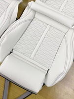 Vente flash - Coussins de siège de voiture de luxe, universels, en cuir PU Napa noir, nouveau type de housses de siège de voiture universelles adaptées aux Audi