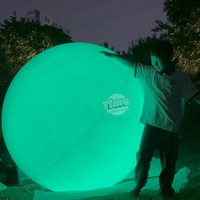 Ballon sphérique gonflable en PVC personnalisé pour la décoration d'événements, l'affichage en exposition et la publicité