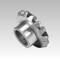 Engrenage conique droit de haute précision de la marque HaiYuan avec modèle personnalisable pour les machines de transmission industrielles