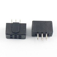2.54mm 피치 직선 핀 암 헤더 스트립 2x3 핀 6 핀 편광 키 안전 설계 안전 설계