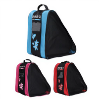 Sac à dos triangulaire unisexe en PU à trois couches pour enfants, idéal pour le roller et le patinage en ligne