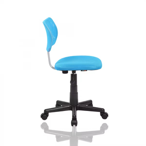 Vente en gros de chaise de travail sans bras au design moderne, dossier bas, chaise de bureau pivotante réglable en hauteur pour enfants, pleine maille, 270mm - Product Image 1