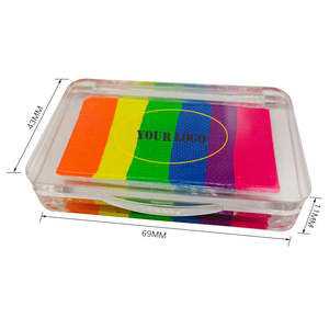Grosir cat reflektif lukisan lapisan uv wajah kue belahan pelangi multiwarna aktif berbasis air - Product Image 5