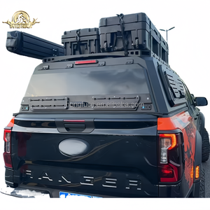 Capot de camionnette 5 pieds Smart Bed Cap, coque rigide de camping 6 pieds de long en aluminium pour <span class=keywords><strong>Toyota</strong></span> <span class=keywords><strong>Tacoma</strong></span> 3ème génération <span class=keywords><strong>2021</strong></span> 2022 2023 - Product Image 2