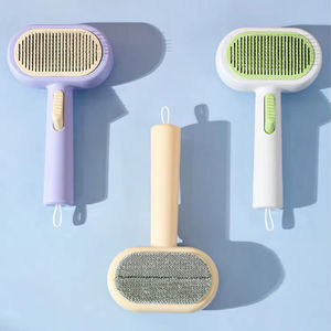 Nuevo Producto 2 en 1, Cepillo Autolimpiante para Eliminar el Pelo de Mascotas, para Perros y Gatos, Elimina el Pelo Suelto - Product Image 1