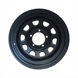 Jantes JUWA sur mesure 17x9 4x4 tout-terrain pour Wrangler, Beadlock, en T6-6061, robustes, à profil profond, avec bords profonds et capuchons flottants forgés - Product Image 3