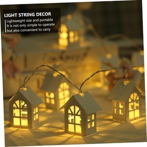 <span class=keywords><strong>Guirlande</strong></span> <span class=keywords><strong>lumineuse</strong></span> LED de Noël pour maison, blanc chaud, décoration festive d'intérieur - Product Image 3