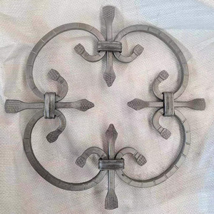Accesorios para Puertas de Hierro Forjado, Rosetas, Paneles Decorativos Florales de Hierro - Product Image 5