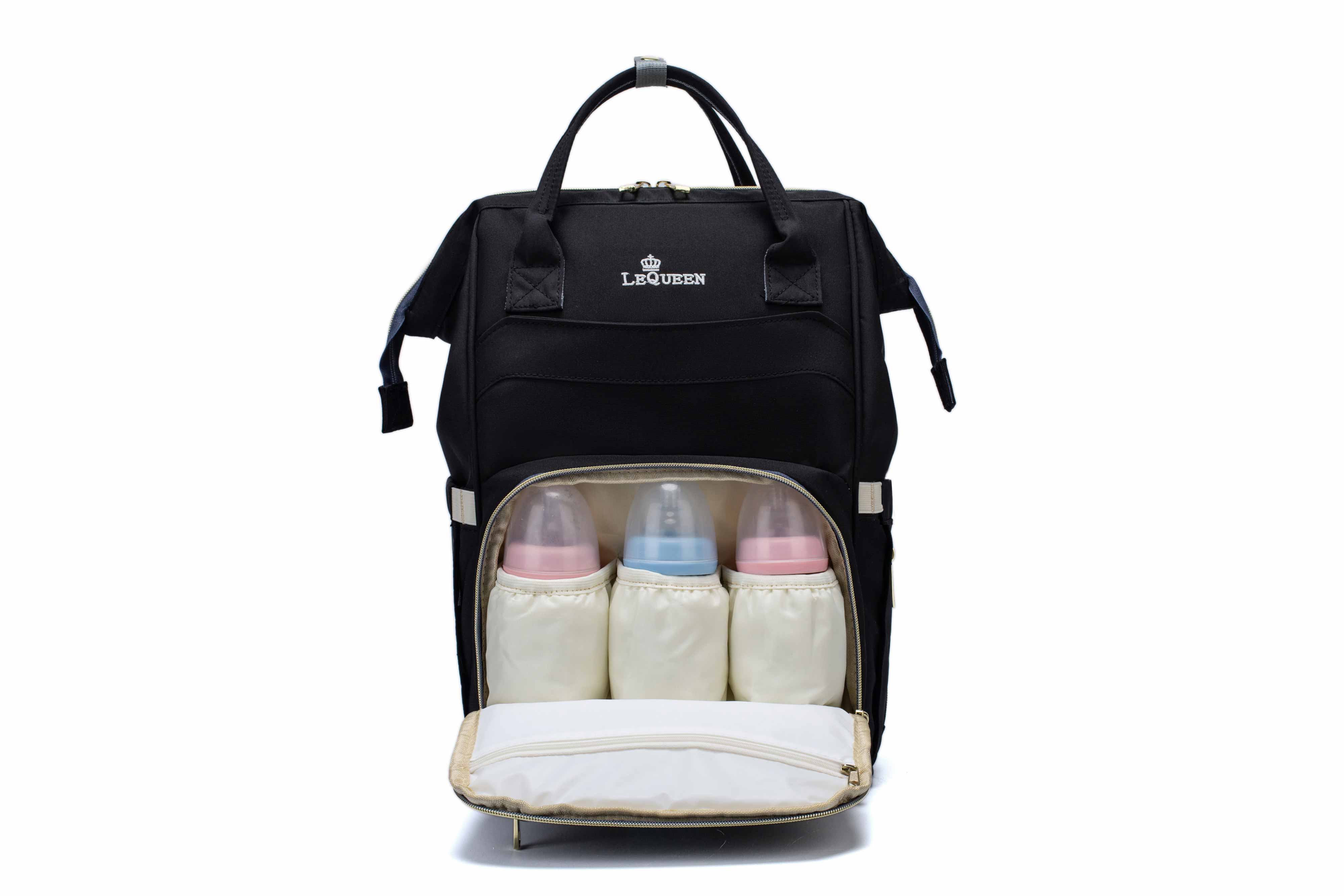 The new multifunctional mother and baby bag large capacity waterproof mommy backpack leisure mother and baby storage bag