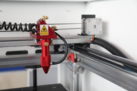 Gravador de papel laser de mesa inteligente, mini diy, máquina de gravação a laser co2, pequeno, lazer, preço cortador
