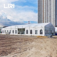 Carpa para Reuniones de Iglesia de 25m de Ancho, de Aluminio y PVC, con Capacidad para 500 Personas, en Venta en Sudáfrica