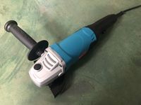 Meuleuse d'angle industrielle AG100-1100L, électrique, 1100W, certifiée CE, moteur à balais, 10000 tr/min, robuste, avec gâchette, disque 100/115mm