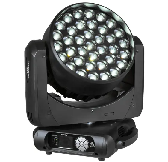 Grace 37*15W RGBW 4in1 LED Zoom Moving Head Light For Disco Club DJ