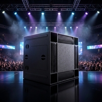 Subwoofer actif MIGHTY 21 pouces 4800W haute puissance avec DSP, enceinte en bois, haut-parleur de basses audio professionnel pour son surround de scène