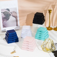 Boîte cadeau pour collier de bijoux de différentes couleurs, boîte en carton personnalisée avec logo, boîte cadeau de luxe pour bijoux de marque, emballage de mode