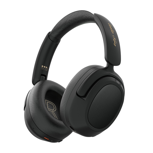 ANC Wireless Headsets Active Noise Reduction Headphones with Mic Earpieces Music Game Sport Earphones Foldable Earbuds
