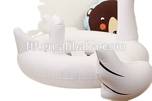 Bouée de natation gonflable Waterhan en forme de cygne pour enfants de 8 à 13 ans, 70 cm, en PVC, pour l'été, emballage inclus - Product Image 5