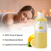 Huile de massage au citron naturelle en vrac, 100% pure, pour les soins du corps et la diffusion, raffermissant la peau
