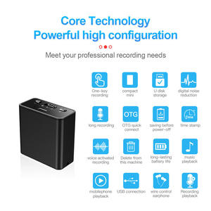 Grabadora de Sonido Portátil Mini al por Mayor, Grabadora de Audio Magnética de Alta Definición con Reducción de Ruido, Dictáfono Activado por Voz - Product Image 3