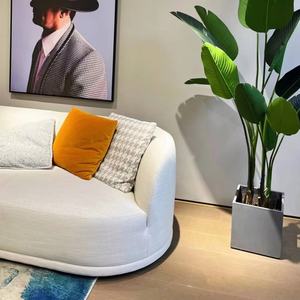 Sofá Modular Minimalista Bordone Para Sala De Estar Sofá Seccional De Diseño Funcional Giratorio Y Extensible - Product Image 4