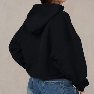 Sudadera con Capucha Gruesa de Algodón de Alta Calidad, Sin Cordones, Talla Grande, para Mujer - Product Image 2