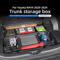 Boîte de rangement professionnelle pour coffre de voiture en PP, organisateur de coffre pour Toyota RAV4 2023-2024