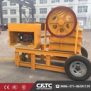 Concasseur à mâchoires haute efficacité pour granit, basalte et calcaire, à moteur diesel, avec chambre de concassage profond - Prix - Product Image 4