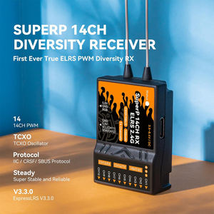 Receptor de Diversidad SuperP de 14 Canales, 2 Antenas, Cadenas RX Duales, Compatible con Fotografía Aérea de Largo Alcance, Trucos FPV, RC, Hecho en China - Product Image 2