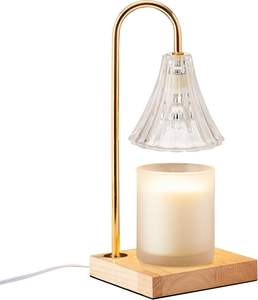Lampe chauffe-bougie moderne en gros à température réglable avec base en marbre pour la décoration du salon et la fonte de cire par le haut - Product Image 1