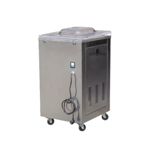 Empaquetadora de salchichas de jamón a base de hierbas de carne vegetal comercial de acero inoxidable, máquina de envasado al vacío - Product Image 6