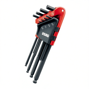 Juego de Llaves Hexagonales Usac de 2 mm, 2.5 mm, 3 mm, 4 mm, 5 mm, 6 mm y 8 mm, Herramienta Plegable - Product Image 2