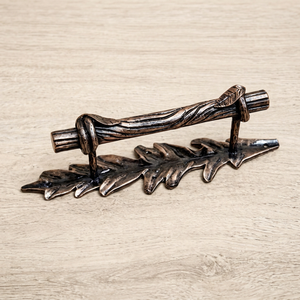 Accesorios Tradicionales para Cercas de Hierro Galvanizado con Barras Retorcidas y Bases en Forma de Hoja para Uso Decorativo en Exteriores - Product Image 1