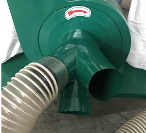 Allway mới chế biến gỗ đôi xi lanh 3KW 4HP công nghiệp bột gỗ bụi túi bụi thu Lọc extractor - Product Image 5