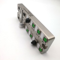 Módulos IO remotos de Ethernet industrial IP67 Metal IO LINK para entrada y salida (IO) de Protocolo Modbus-TCP