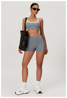 Ensemble de soutien-gorge et short de sport pour le fitness ensembles d'entraînement shorts de compression ensemble de yoga pour femme nouvel arrivage