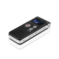 Enregistreur vocal numérique multifonction 8G, écran LCD, enregistreur professionnel