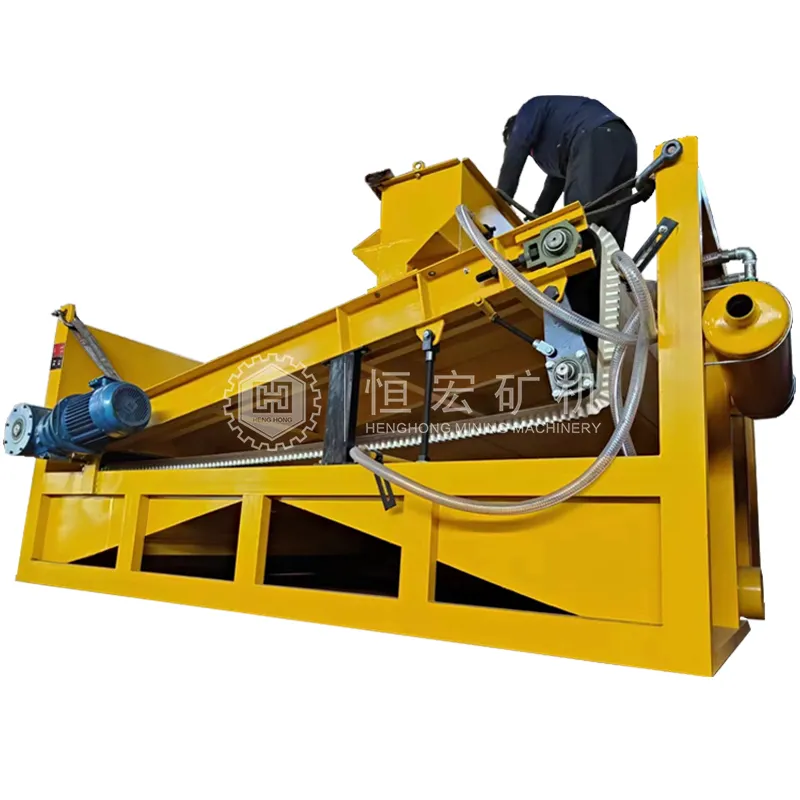 High Gradient Intensity Wet Titanium Ore Refining Machine 2000*2500MM 1000*2000MM Belt Conveyor Flat Plate Magnetic Separator