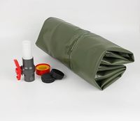 CE zusammen klappbar Günstige wieder verwendbare 1000L Quadrat tragbare PVC 1 Tonne Kunststoff Wassertank Regen fass Wassertank Lagerung für Gewächshaus
