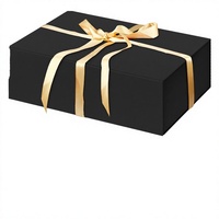 Boîte en papier rigide haut de gamme avec logo personnalisé, fermeture magnétique et matériaux recyclés pour l'emballage de cadeaux