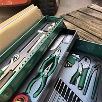 Coffret à outils multi-couches tout-en-un avec un assortiment complet de quincaillerie et douilles, kit de 85 pièces