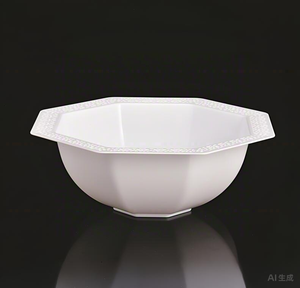 Biểu tượng tùy chỉnh Takeaway trong suốt PS Bát nhựa tròn dùng một lần nhựa Bát salad - Product Image 3